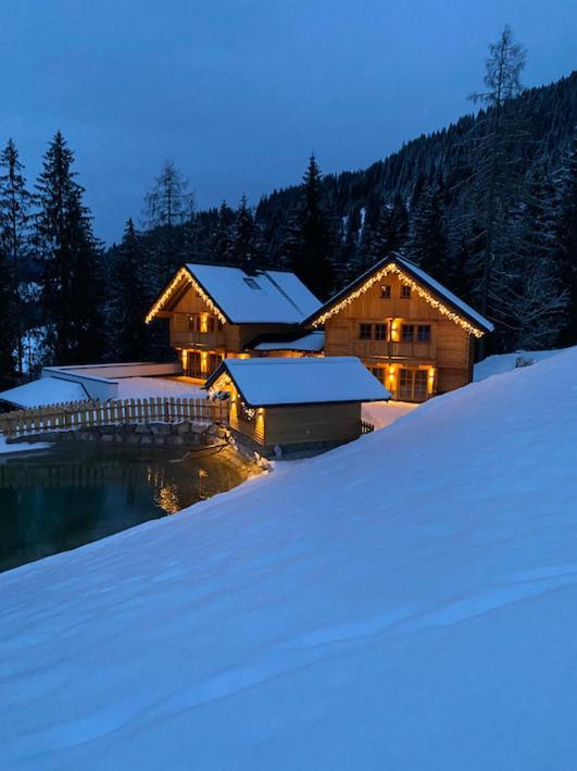 Bergseegut Chalet Und Apartment Wagrain Eksteriør bilde