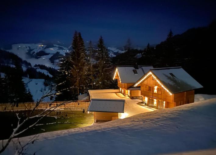 Bergseegut Chalet Und Apartment Wagrain Eksteriør bilde