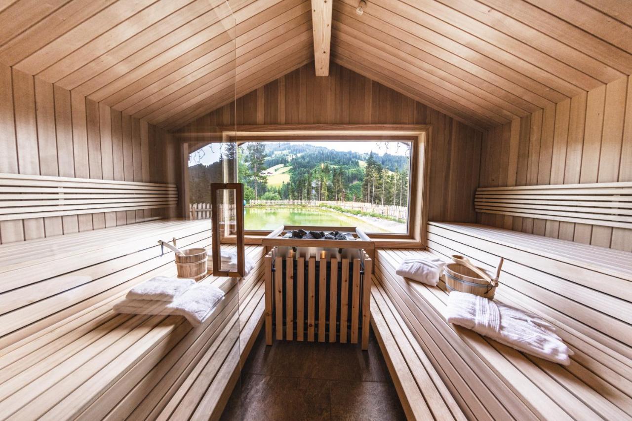 Bergseegut Chalet Und Apartment Wagrain Eksteriør bilde