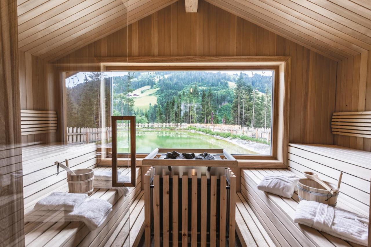 Bergseegut Chalet Und Apartment Wagrain Eksteriør bilde
